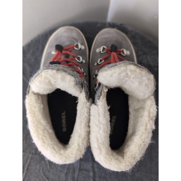 Sorel waterproof cozycore Out Nd About gray outdoor winter boots 3 - Picture 10 of 10